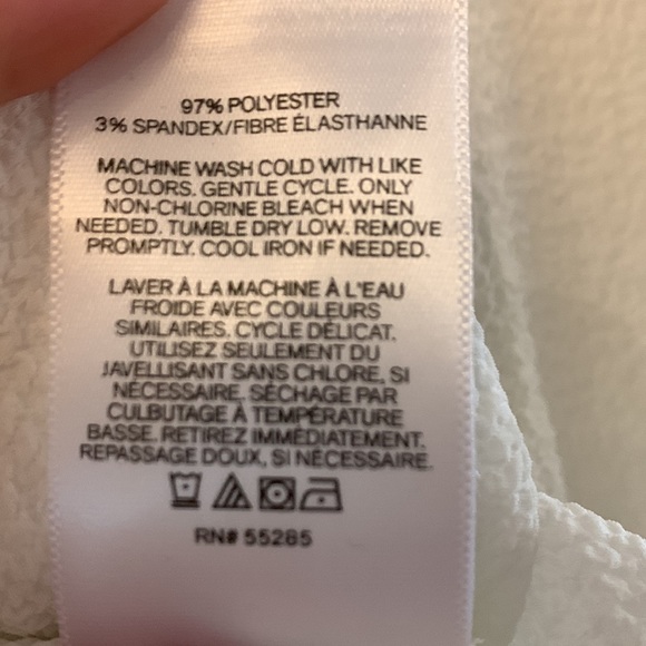 Express sheer white blouse, shirt, top NWOT - Picture 5 of 9